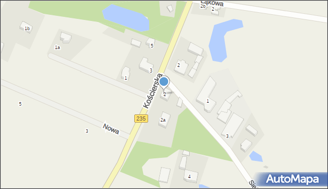 Powałki, Sielska, 2, mapa Powałki