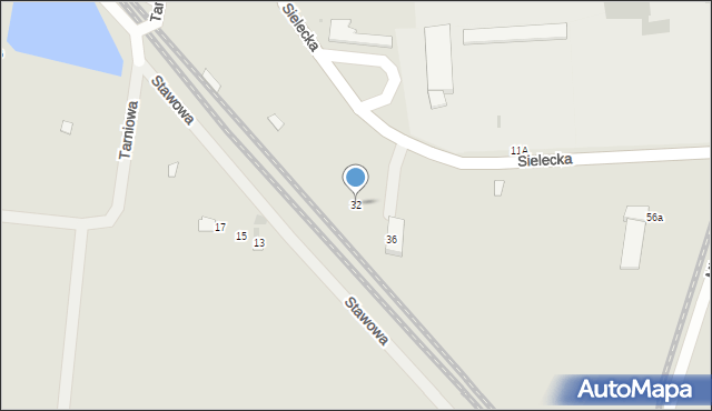 Przemyśl, Sielecka, 32, mapa Przemyśla