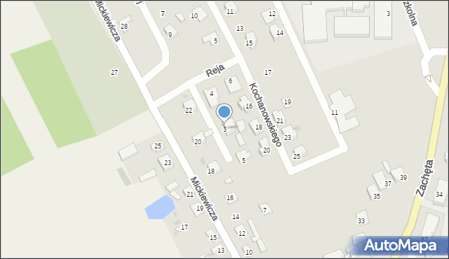 Przytyk, Sienkiewicza Henryka, 3, mapa Przytyk