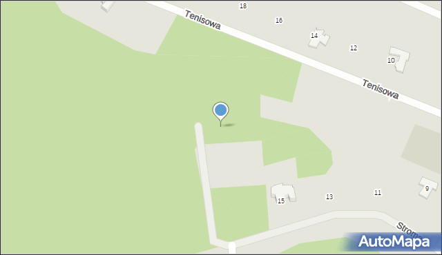 Puszczykowo, Sielankowa, 6, mapa Puszczykowo