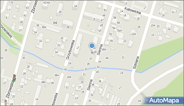 Radom, Sienna, 39, mapa Radomia