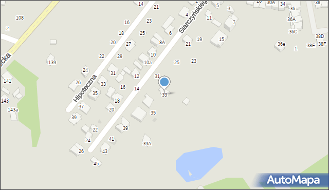 Radom, Siarczyńskiego Franciszka, ks., 33, mapa Radomia