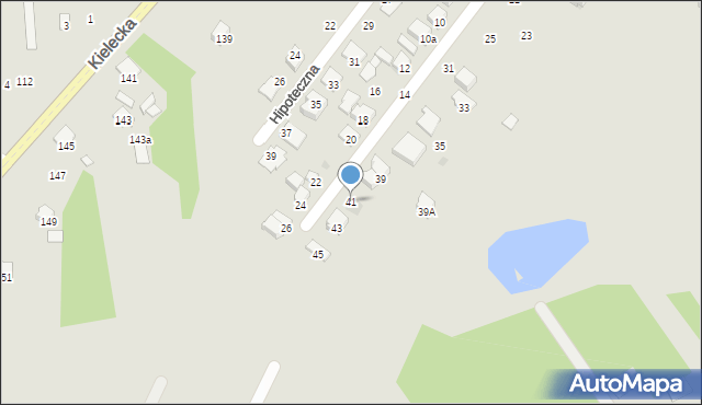 Radom, Siarczyńskiego Franciszka, ks., 41, mapa Radomia