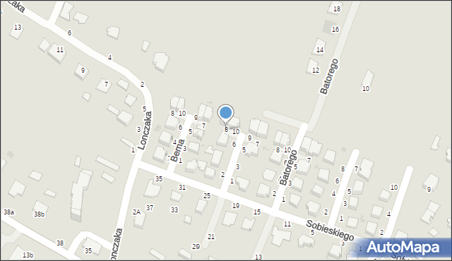 Radomyśl Wielki, Sikorskiego Władysława, gen., 8, mapa Radomyśl Wielki