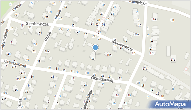 Rawa Mazowiecka, Sienkiewicza Henryka, 20, mapa Rawa Mazowiecka