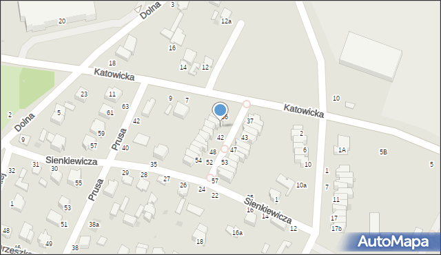 Rawa Mazowiecka, Sienkiewicza Henryka, 40, mapa Rawa Mazowiecka