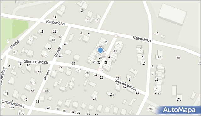 Rawa Mazowiecka, Sienkiewicza Henryka, 48, mapa Rawa Mazowiecka