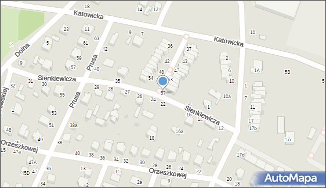 Rawa Mazowiecka, Sienkiewicza Henryka, 57, mapa Rawa Mazowiecka