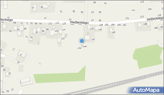 Rudawa, Siedleckiego Marcina, ks., 136, mapa Rudawa