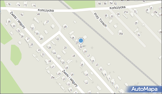 Rudnik nad Sanem, Sikorskiego Władysława, gen., 21, mapa Rudnik nad Sanem