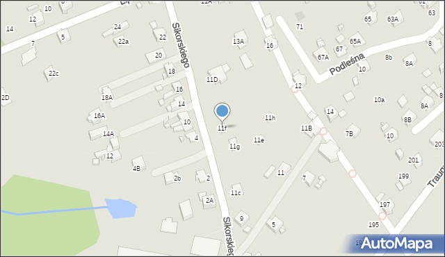 Rydułtowy, Sikorskiego Władysława, gen., 11f, mapa Rydułtowy