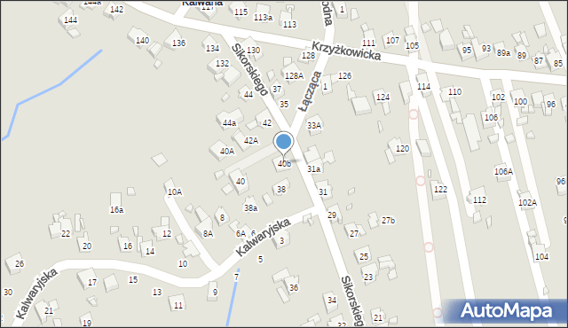 Rydułtowy, Sikorskiego Władysława, gen., 40b, mapa Rydułtowy