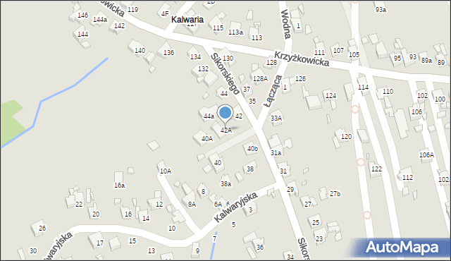 Rydułtowy, Sikorskiego Władysława, gen., 42A, mapa Rydułtowy