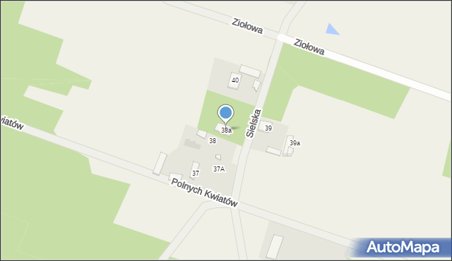 Rżyska, Sielska, 57, mapa Rżyska