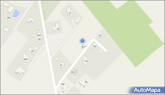 Siadło Górne, Siadło Górne, 33, mapa Siadło Górne