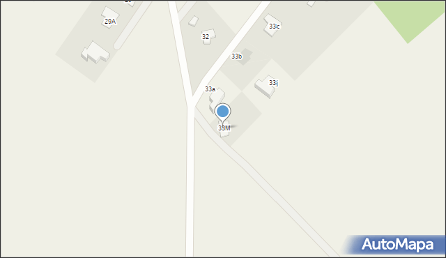 Siadło Górne, Siadło Górne, 33M, mapa Siadło Górne