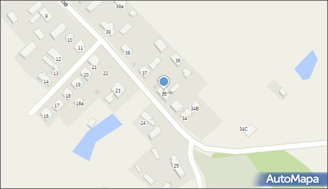 Siadło Górne, Siadło Górne, 35, mapa Siadło Górne