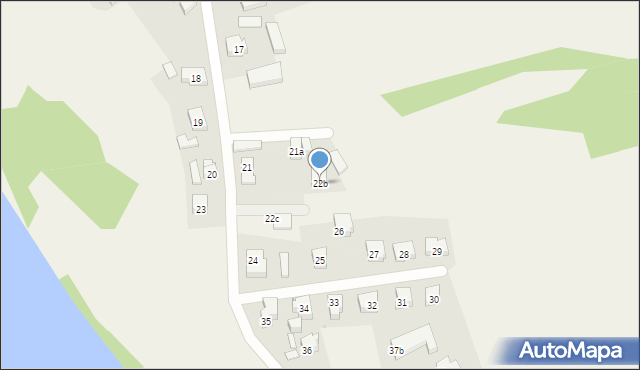 Sianowo, Sianowo, 22b, mapa Sianowo