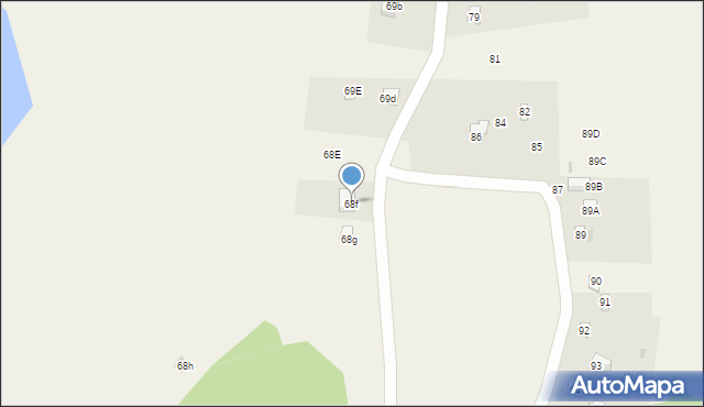 Sianowo, Sianowo, 68f, mapa Sianowo