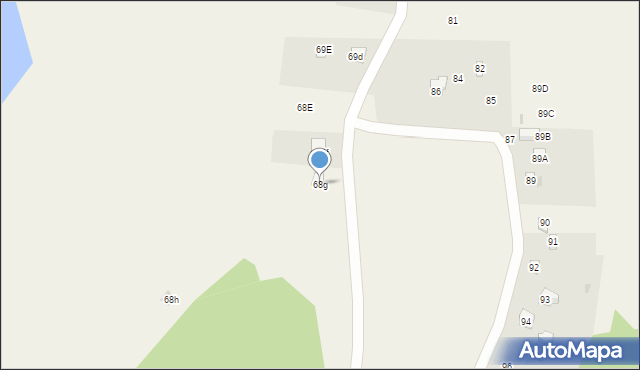 Sianowo, Sianowo, 68g, mapa Sianowo