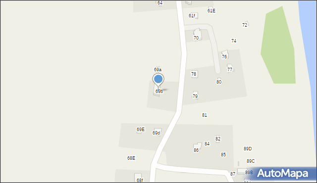 Sianowo, Sianowo, 69b, mapa Sianowo