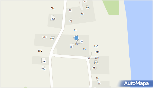 Sianowo, Sianowo, 84, mapa Sianowo