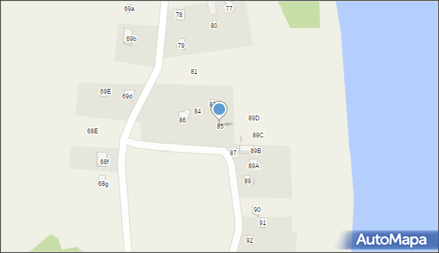 Sianowo, Sianowo, 85, mapa Sianowo