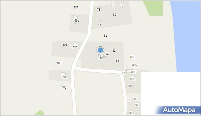 Sianowo, Sianowo, 86, mapa Sianowo