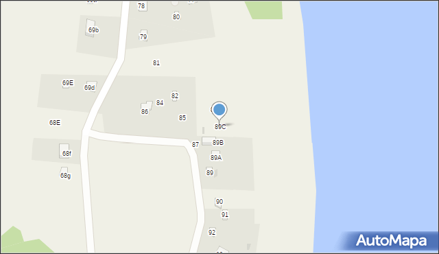 Sianowo, Sianowo, 89C, mapa Sianowo