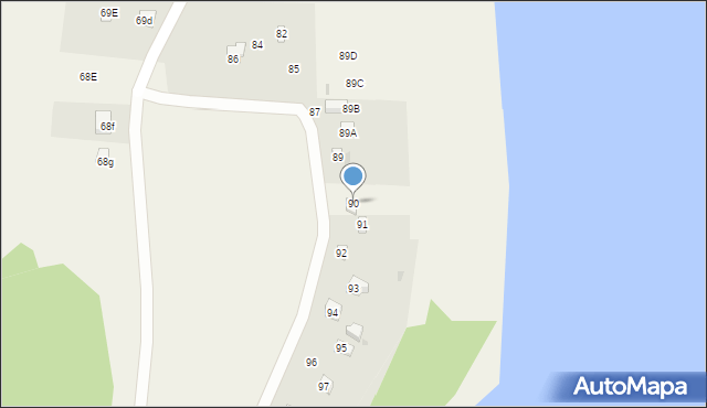 Sianowo, Sianowo, 90, mapa Sianowo