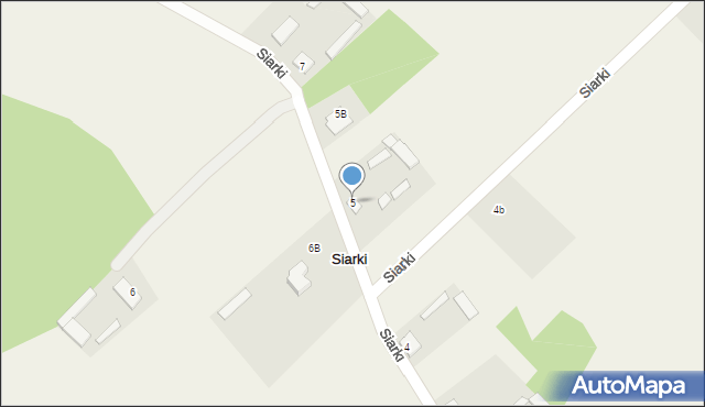 Siarki, Siarki, 5, mapa Siarki