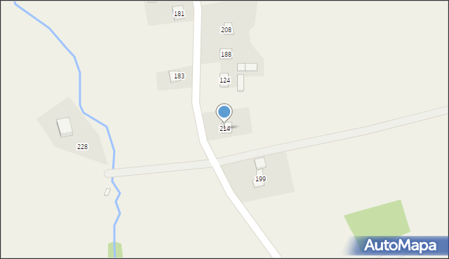 Siary, Siary, 214, mapa Siary