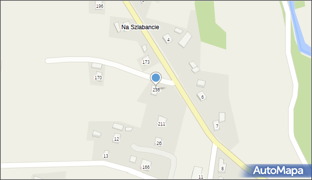 Siary, Siary, 236, mapa Siary