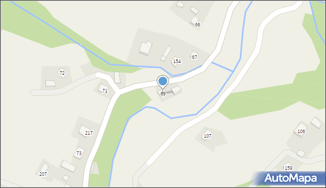 Siary, Siary, 69, mapa Siary