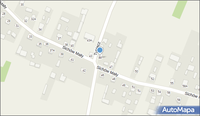 Sichów Mały, Sichów Mały, 44, mapa Sichów Mały