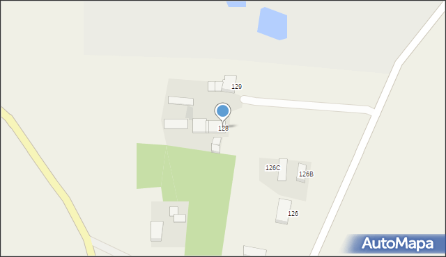 Siciny, Siciny, 128, mapa Siciny