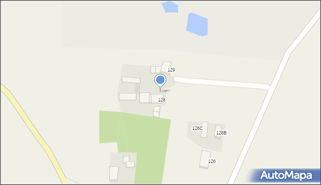 Siciny, Siciny, 129a, mapa Siciny