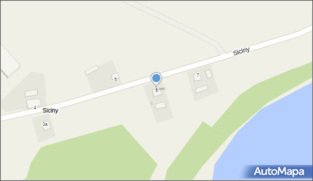 Siciny, Siciny, 6, mapa Siciny