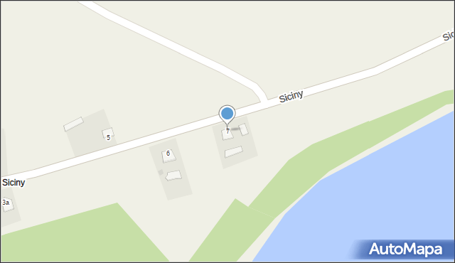Siciny, Siciny, 7, mapa Siciny