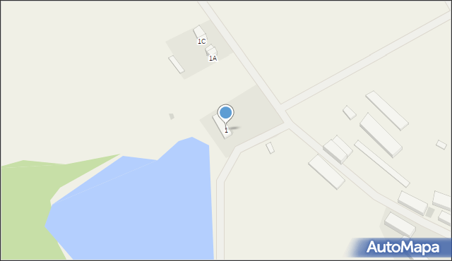 Siecieborzyce, Siecieborzyce, 1, mapa Siecieborzyce