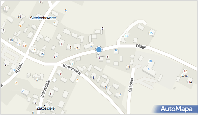 Sieciechowice, Sieciechowice, 101, mapa Sieciechowice