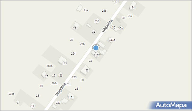 Sieciechowice, Sieciechowice, 110, mapa Sieciechowice