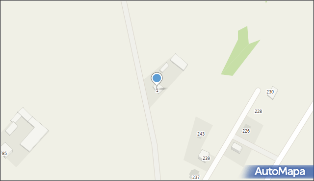 Siecień, Siecień, 1, mapa Siecień