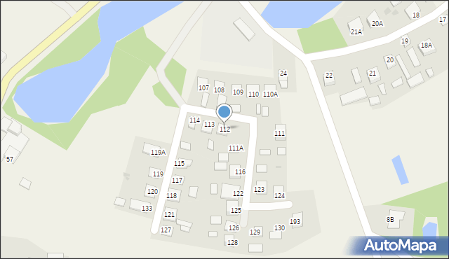 Siecień, Siecień, 112, mapa Siecień