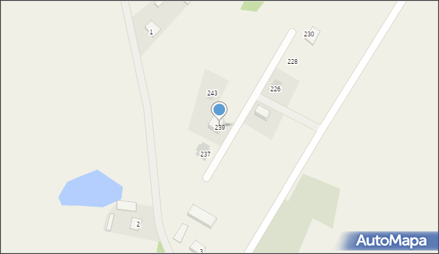 Siecień, Siecień, 239, mapa Siecień