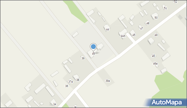 Sieczychy, Sieczychy, 43, mapa Sieczychy