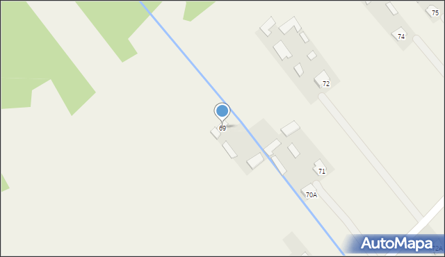 Sieczychy, Sieczychy, 69, mapa Sieczychy