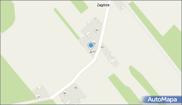 Sieczychy, Sieczychy, 94, mapa Sieczychy