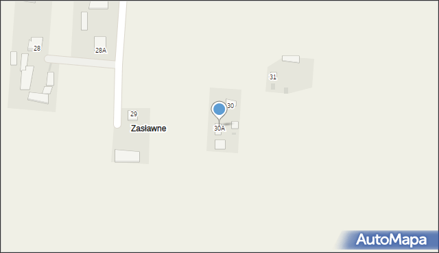 Siedlanów, Siedlanów, 30A, mapa Siedlanów
