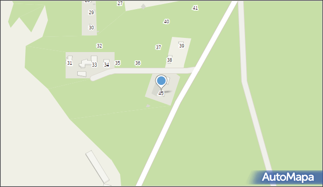 Siedlątków, Siedlątków, 45, mapa Siedlątków